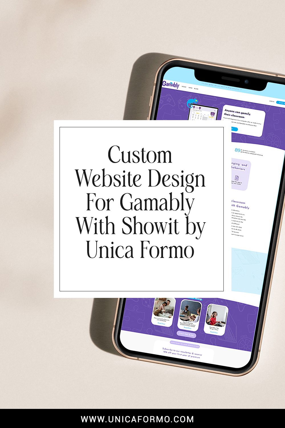 Website Design for Ed Tech Company