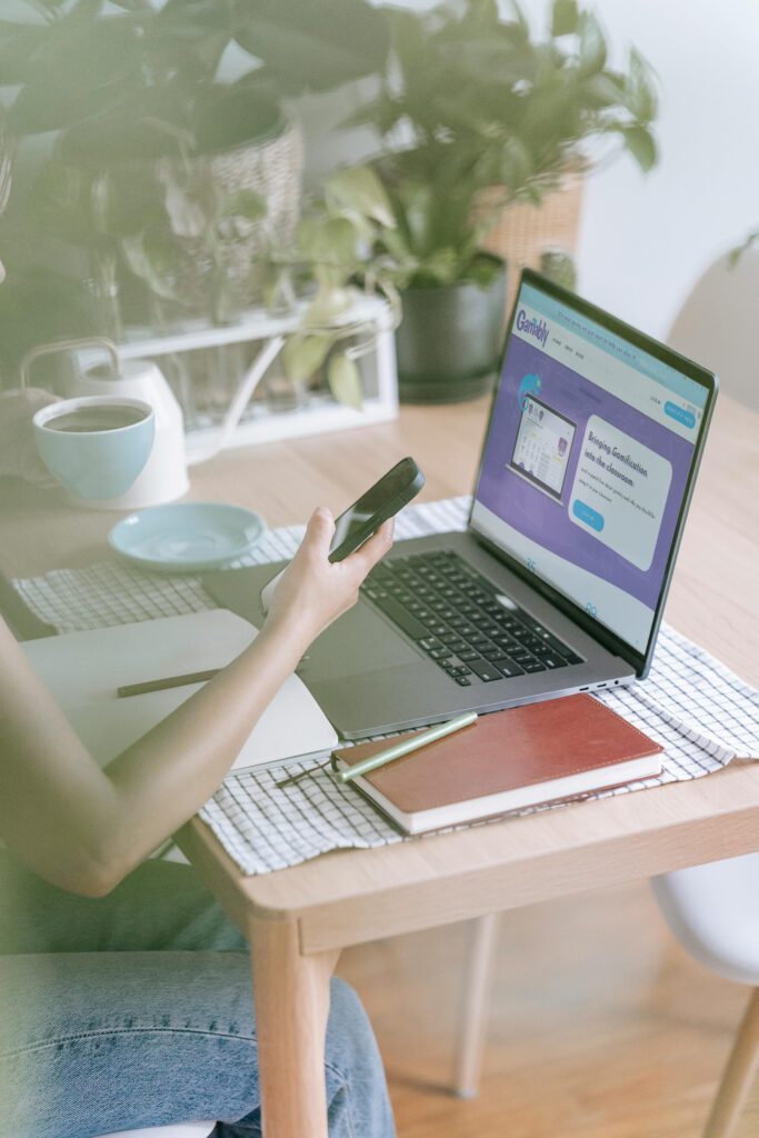 Showit website template for teachers