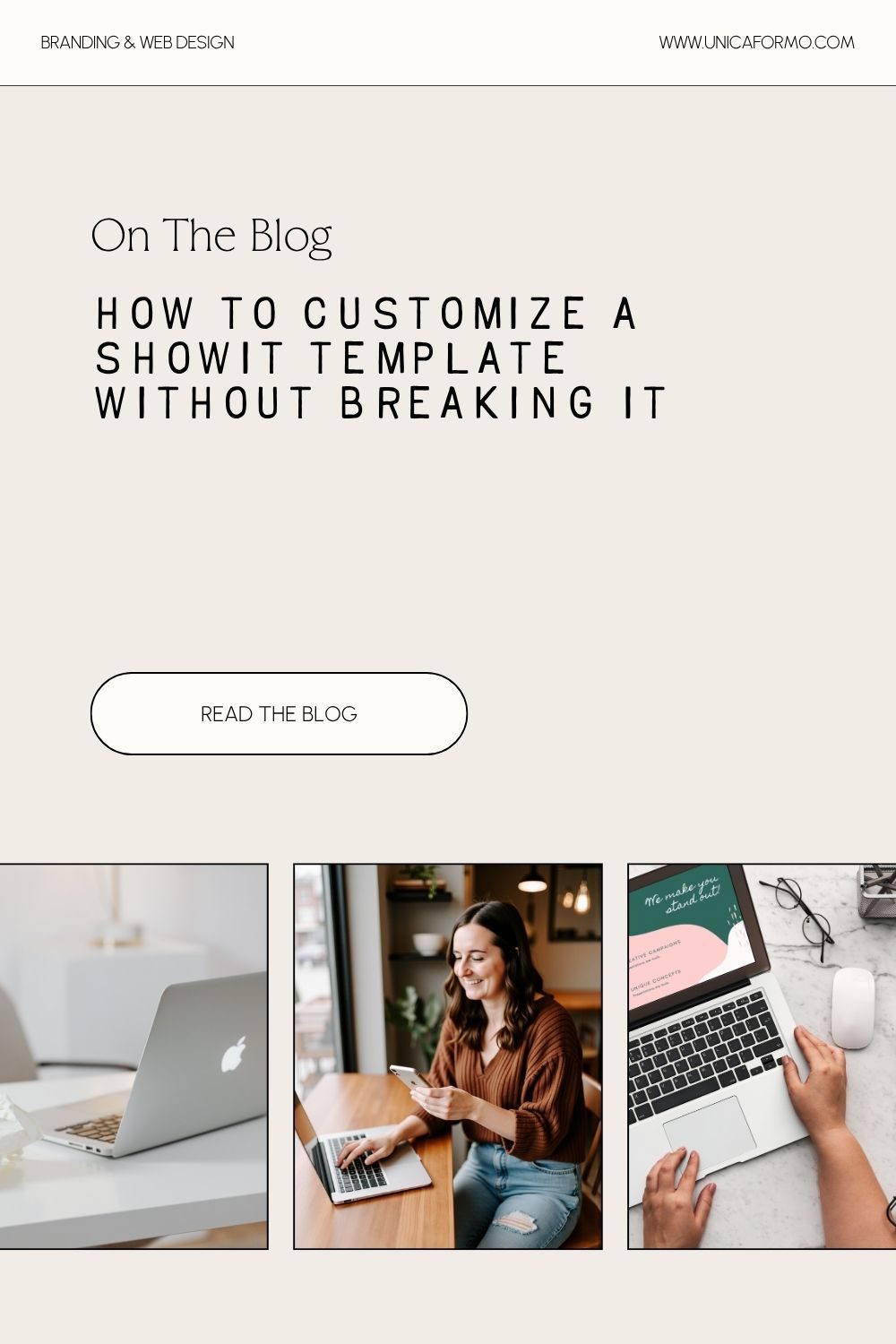 Image illustrating steps to customize a show template while maintaining its integrity and functionality.