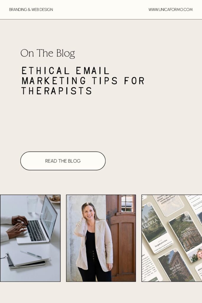 Email marketing tips for therapists and other mental health professionals.